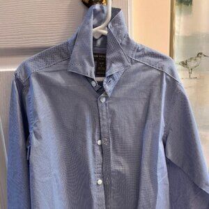 Van Heusen Boys' Big Long Sleeve Collared Button-Down Dress Shirt
